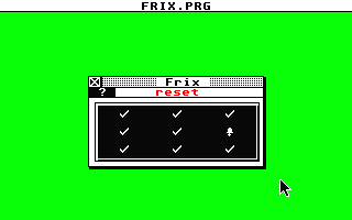 Frix atari screenshot